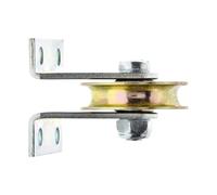 Duty Bracket Pulley Câble métallique de 6 mm, rouleau fixe au-dessus de la ligne, guide de roue suspendu pour accessoires de levage industriel, poulie de mélange