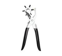 Duty Pince perforatrice rotative 6 tailles différentes pour ceinture en cuir, porte-monnaie, chaussures, papier, outil d'artisanat