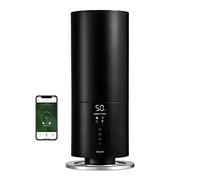 Duux Beam Mini 2 Noir - Humidificateur d’air silencieux - Humidificateurs ultrasonique pour maison/chambre - Production de vapeur 300ml/h, 20 h d’utilisation - Télécommande Intégrée