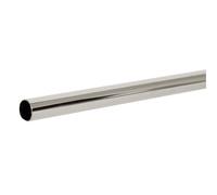 Duval Tube rond penderie acier chromé - 3 m