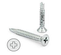 DUVER DIN 7504-P Vis autotaraudeuse tête plate inoxydable Ø 5.5 mm x 19 mm
