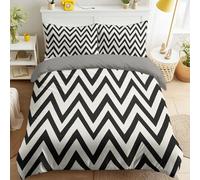 Duvet Cover Sets, Easy Care Bedding Bed Set Queen Size 102" x 87", Modern Avant-Garde Dynamic Minimalist Symmetrical Elegant Stripes Duvet Covers With 2 Pillowcases 50 x 75 cm for Kids and Adults