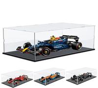 DuvinDD Vitrine en Acrylique pour Lego (65 x 35 x 20 cm, Noir)