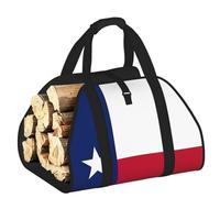DUWAA Sac de rangement robuste pour intérieur ou extérieur Motif drapeau du Texas