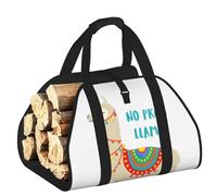 DUWAA Sac de rangement robuste pour intérieur ou extérieur Motif lama et cactus