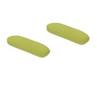 Dvj676 - Ensemble de housses d'accoudoirs de chaise ergonomiques, douces, extensibles, élastiques pour chaises de bureau d'ordinateur, protections durables et confortables pour l'entraînement et les