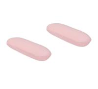 Dvj676 - Ensemble de housses d'accoudoirs de chaise ergonomiques, douces, extensibles, élastiques pour chaises de bureau d'ordinateur, protections durables et confortables pour l'entraînement et les
