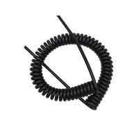 dvnFWKc Fil De Ligne Commande En Spirale À 3 Noyaux 0, Mm 22AWG | Tension de gaine de cordon d'alimentation enroulé de câble à ressort(Stretch 15 meter)