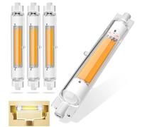 Dvnoua Ampoules R7S LED 118mm Dimmable, R7S LED 118mm 30W Lampe Équivalent à Ampoule Halogène 300W, Haute Lumière COB Blanc Naturel 4000K 3000LM, Éclairage à 360 Degrés, Sans Scintillement, lot de 4