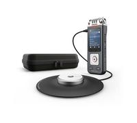 Philips Dictaphone numérique VoiceTracer DVT8115 Enregistreur de réunion Anthracite et chrome