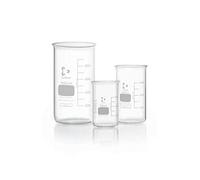 Dwk Life Sciences Sd-0222 Duran Borosilicate Glass 3,3 Tasse avec Division Et Versement, Forme Haute, 250 ml de Capacité, 120 mm de Hauteur x 60 mm de Diamètre, 10 Pièce