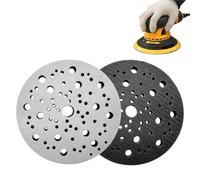 DWNSKR 2 Pièces Plateau de ponçage souple pour Mirka Abranet 150 mm En mousse souple Pour papier abrasif Mirka Deros 150 mm 69 trous Pour grille de ponçage Accessoire pratique