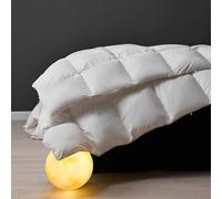 DWR Couette 135x200 cm,Plumes et Duvets à Remplissage élevé Très Doux et Moelleux,4 Saisons Naturelle Chaud en 275 GSM,Certifiée Oeko-Tex et RDS,pour lit 1 Personne