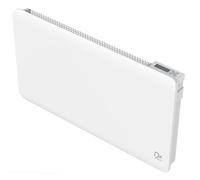 DREXON PALMA - Radiateur Électrique à Inertie Céramique 1500 W - Radiateur Électrique Blanc Mural - Taille 82 × 50 cm