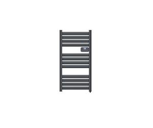 Dx 961106- Sèche -serviettes sec barres plates FAENA 500 W -Technologie sans fluide -Noir-