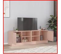 DXBK Meubles TV 2 pcs rose 67x39x44 cm acier 841694