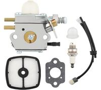 DXHSLH Carburateur C1U-K51 for Echo HC-1500 HC-1600 HC-1800 HC-2000 HC-2400 HC-2410 for Taille-haie for Tondeuse for Zama C1U-K45 (Color : Gray)
