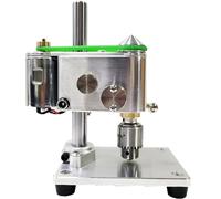 DXYQXL Mini perceuse d'établi, perceuse de précision avec mandrin de 0,3 à 4 mm, contrôle de vitesse variable, micro perceuse pour PCB, bijoux, artisanat, réparation de montres