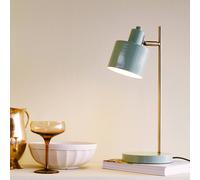 Dyberg Larsen Lampe à poser design Ocean, vert, Salon / Salle à manger, Métal, Design, Lampe à poser