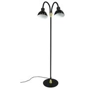 Dyberg Larsen Lilje Lampadaire Noir/ Laiton