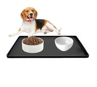Dybnuhoc Tapis en silicone pour mini réfrigérateur - 60 x 60 x 1,5 cm - Tapis de réfrigérateur en silicone pour refroidisseur de vin, chambre, cuisine, sèche-linge, douche, salle de bain, machine à