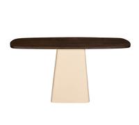 Dylon-console en bois massif et métal ivoire