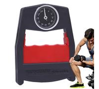 Dynamomètre électronique de main - Entraîneur de doigt et de bras, outil de mesure de force de poignée, outil de mesure de force, jauge de force de capacité, design ergonomique, rouge, pour le sport