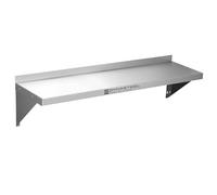 Dynasteel Etagère Murale en INOX - L 1200 x P 300 mm
