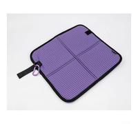 Dyneema Tapis de pique-nique imperméable pour le camping et la randonnée - Couverture de sol double face de 9 mm d'épaisseur avec dos antidérapant, tapis léger et portable (violet)