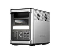Dyness Générateur Solaire 1800W, 1536Wh Station Électrique Portable LiFePO4, Crête 2800W, 8 Sorties, UPS <10ms, 3 Modes de Charge, pour Secours, Camping, Maison