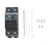 DZ47Z-2P DC MCB Disjoncteur 2 pôles 500 V Protection solaire PV Système photovoltaïque Disjoncteur miniature Capacité de rupture 10 kA Interrupteur monté sur rail DIN (40 A)