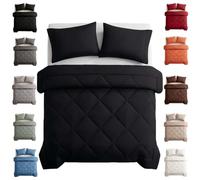 DZ'HUE Couette Easy Sleep 2 en 1, 2027 New Couette 2 en 1 sans Housse Lavable, Moelleuse, Respirante, Facile d'entretien, pour Toutes Saisons (Noir,220 * 240cm)