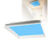 DzkZen Plafonnier Blue Sky Light ContrôLé par Un Rythme Biologique pour Simuler La LumièRe du Soleil, éClairage Artificiel à TempéRature Couleur RéGlable Salon Integrated-60cm*60cm