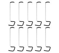 DzpKrka Lot de 10 écarteurs de branches d'arbre de 36 cm en métal avec coque en caoutchouc pour arbres fruitiers, branches d'arbres fruitiers, branche d'arbre de qualité supérieure pour l'entretien du