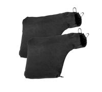 Dzxin Lot de 2 sacs à poussière pour scie à onglet modèle 255 avec fermeture éclair et support réglable pour scie à onglet modèle 255 (noir)