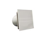 Sapho Cata E - Ventilateur de salle de bains E-100 GST axial, 8 W, conduit 100 mm, argent 00900400