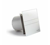 E-100 GT Ventilateur de salle de bain axial avec minuterie, 8W, tuyau 100mm, blanc
