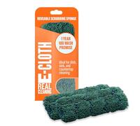 E-Cloth Kitchen Dynamo Lot de 2 éponges à récurer en Microfibre Anti-Rayures de qualité supérieure, idéales pour Le Nettoyage de la Vaisselle, de l'évier et du comptoir, Vert