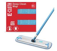 E-Cloth Serpillère Deep Clean, Microfibre, Bleu & Argent, Pack de 1