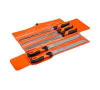 Bahco Jeu de limes Ergo 1-478-10-1-2 – 5 pièces 250 mm tailles 1 et 2
