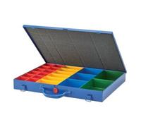 E/D/E Boîte de rangement B440×I330×P66mm avec 23 compartiments Quantité:1