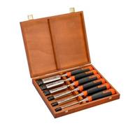 E/D/E E/D/E Jeu de ciseaux à bois 6 pièces 6-32 mm coffret bois Ergo Quantité:1