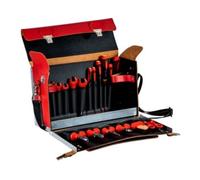E/D/E E/D/E Set d’outils pour électricien 19 pièces isolé avec sac en cuir Quantité:1