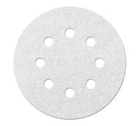 E/D/E FORTIS Disque abrasif auto-agrippant 125 mm K120 8 trous blanc 6 pièces Quantité:1