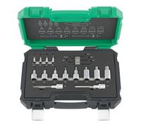 E/D/E FORTIS Jeu de clés à douille 1/4" + 1/2" 19 pièces Quantité:1