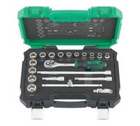 E/D/E FORTIS Jeu de clés à douille 3/8" 20 pièces chromé mat Quantité:1