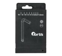 E/D/E FORTIS Set de tournevis d’angle 9 pièces 1,5-10 mm tête sphérique Quantité:1