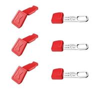 E/D/E KNIPEX TetheredTool ColorCode Clips rouges 3 pièces Quantité:1