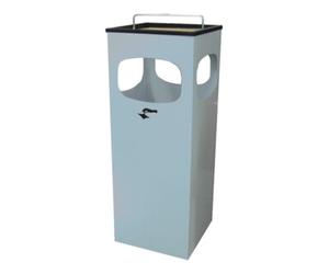 E/D/E Kuba Récipient cendrier à déchets bleu Quantité:1