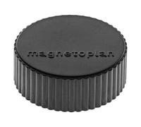 magnetoplan Aimant rond Discofix Magnum D34 mm Force d'adhérence 2000 g Noir Lot de 10